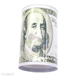 New design zip-top can shap tinplate money box for kids