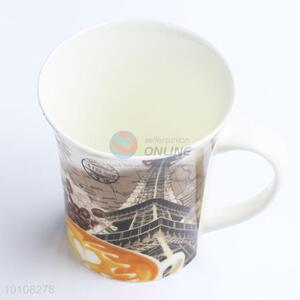 Unique pattern vintage coffee cup for gift