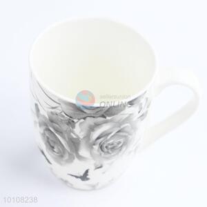 Unique Design Elegant Printed Cermaic Cup Mug