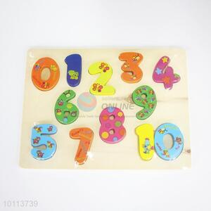 Educational colorful figures children puzzle