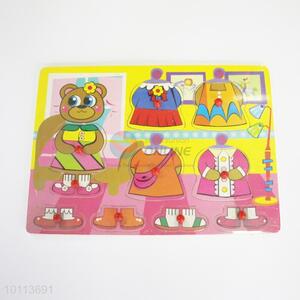 Top sale bear dress up games children puzzle