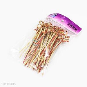 Most Popular Bamboo Toothpicks/Fruit Picks Set