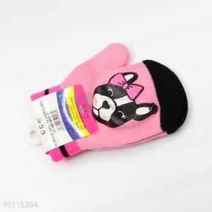 New arrival acrylic jacquard children gloves