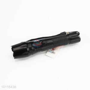 Simple black cheap high sales flashlight