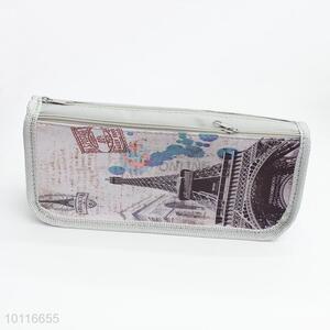 Fashion design wholesale zipper pen bag/pencil bag