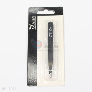 China Factory Cosmetic Stainless Steel Eyebrow Tweezers for Girls