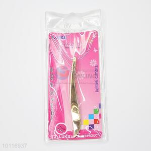 Latest Design Stainless Steel Beauty Eyebrow Hair Removal Tweezer