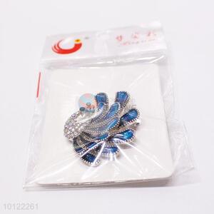 Fashion Style Peafowl Rhinestone Brooch for Wedding