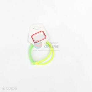 Yellow&green elastic hair band/hair ring/hair rope