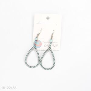 Good quality drop shaped lady earrings