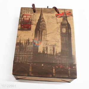 High quality vintage London symbol pattern  paper gift bag