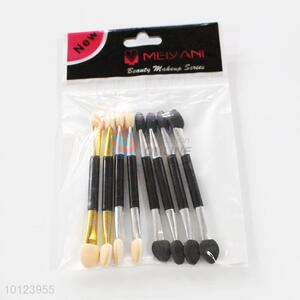 8 pcs Colorful Handle Makeup Brush for Cosmetic Double Ended Eyeshadow Brush Set