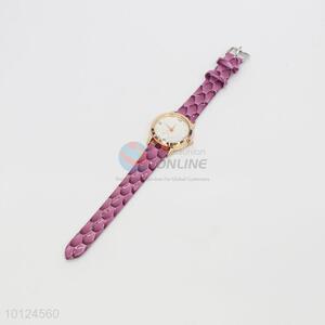 Fancy gift women pu watches