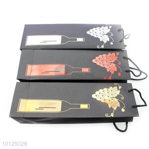 Market Favorite Printing Gift Bag For Red Wine