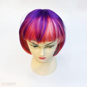 Colorful halloween/party/Christmas/make up short bob hair wig