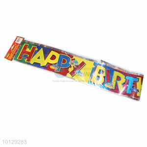 Decorative Party Favors Birthday Foil Banner