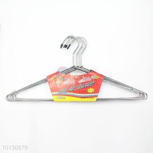 Wholesale Silver Color Metal Wire Hanger Clothes Hanger