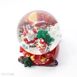 Low price Father Christmas crystal ball for children