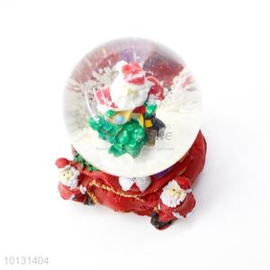 Children favorite Father Christmas resin crystal ball for sale