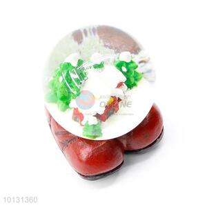 Birthday gift small house shoe base resin crystal ball resin crystal ball