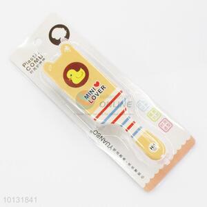 Cartoon Yellow Duck Pattern Portable Comb Anti-Static Massage Hair Brush