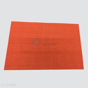 Household Utility Orange Jacquard Dining Room Placemats