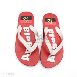 Fashion Red Letter Flip Flops Summer Slipper