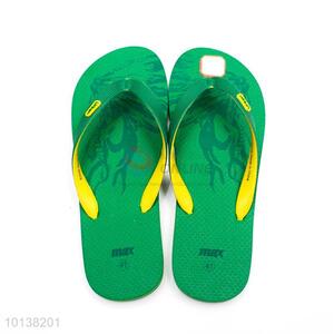 High Quality Green Summer Man's Slippers