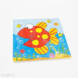 Cartoon Fish Wooden Puzzle/Jigsaw For Kids