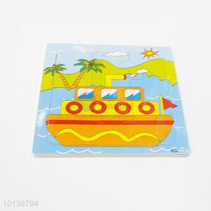 Cartoon Ship Wooden Puzzle/Jigsaw For Kids