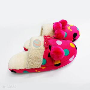 Hot Sale Red Household Warm Slipper