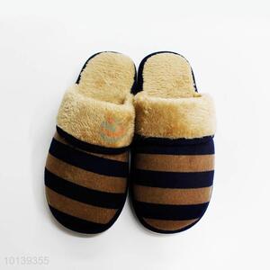 Promotional Striated Household Warm Slipper