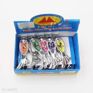 Fashionable colorful iron nail clipper set