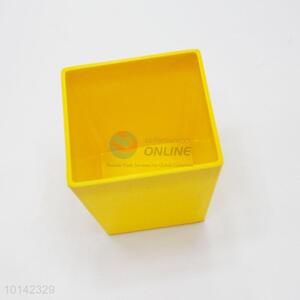 Good quality yellow melamine flowerpot/plant pot