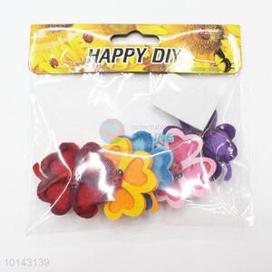 Decorative flower adhesive craft set/DIY non-woven craft