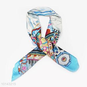 New Design Women Printing Silk Scarf