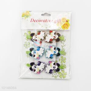 6 Pcs/Set Party Decoration Cartoon Dog Shaped Wooden Clips