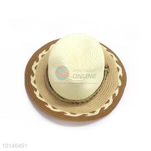 Summer Wide Brim Beach Cap Straw Billycock