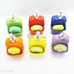 4 Pcs/ Set Six Candy Colors Fashion Sanitary Ware Bathroom Married Gifts Kit Soap Box Set