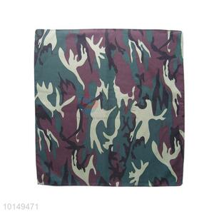 Cheap Green/Purpule Camouflage Cotton Handkerchief