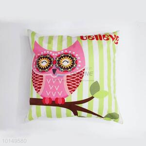 Adorable Owl Printing Square Pillow