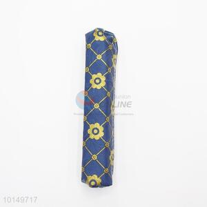 Top sale gold flower printed pencil bags