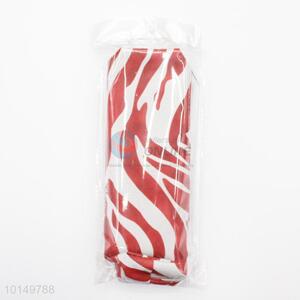 Red zebra printed pencil bags for sale