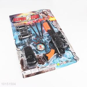 Mini Plastic Military Toys Play Set, Toy Police Gun Set