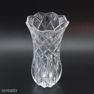 Bottom price modern colored glass decorative vase