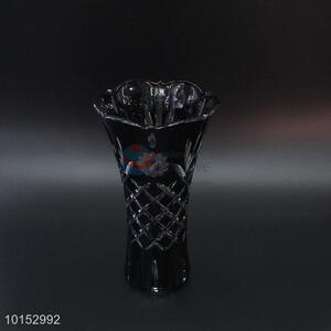 Low price fashion colored glass decorative vase