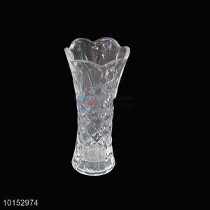 Cheap price clear glass flower vase