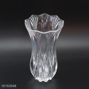 Elegant modern colored glass flower vase