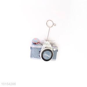 Cartoon Camera Shape Resin Decoration Card Clip