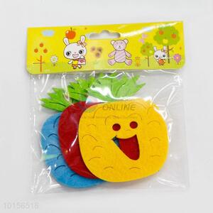 Pretty Cute Felt Craft <em>Nonwovens</em> <em>Crafts</em> in Pineapple Shape